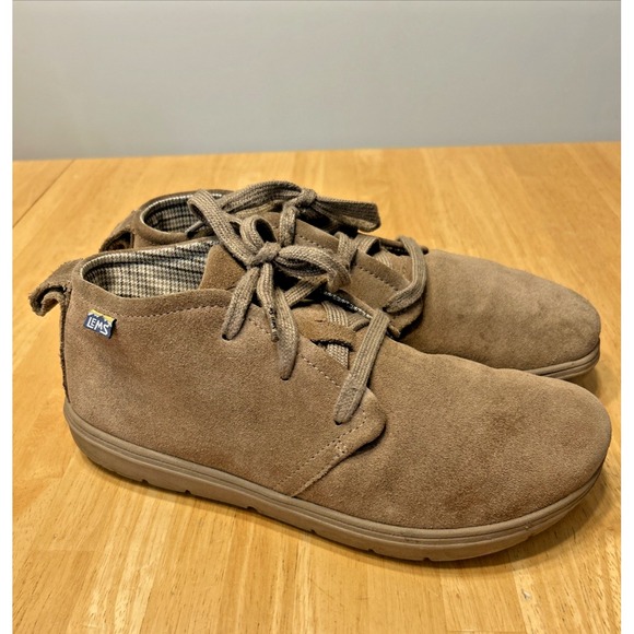 Lems Shoes Unisex W 10.5 M 9 Chukka Sandstone Suede Ankle Casual - Picture 1 of 8